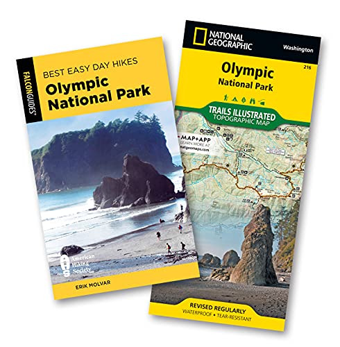 Best Easy Day Hiking Guide and Trail Map Bundle: Olympic National Park [Mixed media product]