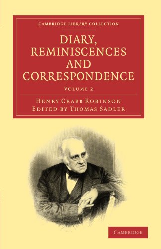 Diary, Reminiscences and Correspondence [Paperback]