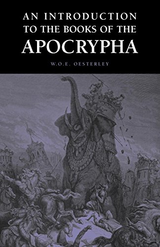 An Introduction To The Books Of The Apocrypha [Paperback]