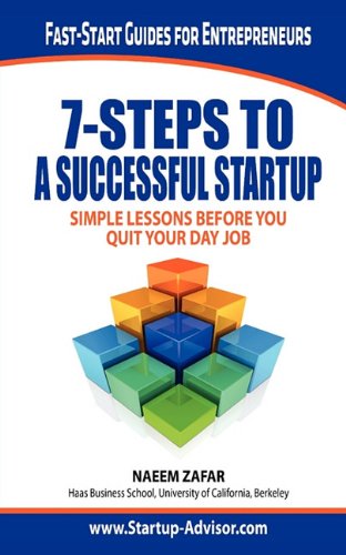 7 Steps To A Successful Startup [Paperback]