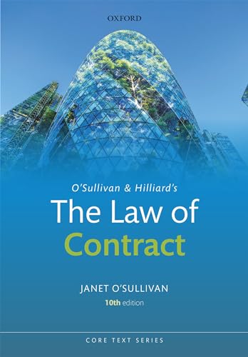 O'sullivan & Hilliard's The Law of Contract [Paperback]