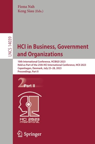 HCI in Business, Government and Organizations: 10th International Conference, HC [Paperback]