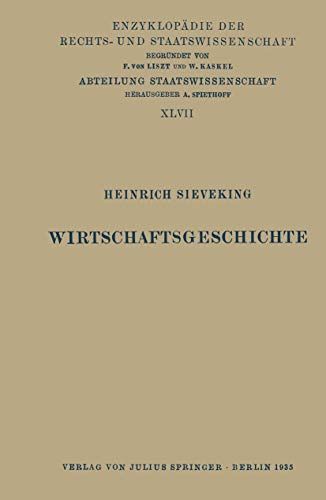 Wirtschaftsgeschichte [Paperback]