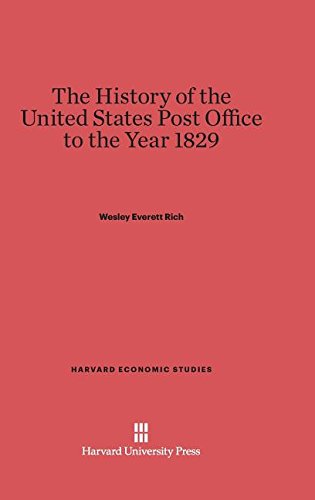 History of the United States Post Office to the Year 1829 [Hardcover]