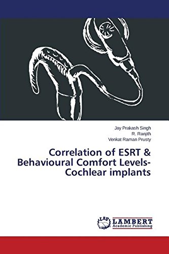 Correlation Of Esrt & Behavioural Comfort Levels- Cochlear Implants [Paperback]