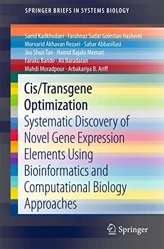 Cis/Transgene Optimization: Systematic Discovery of Novel Gene Expression Elemen [Paperback]