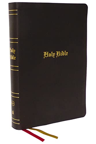 KJV Holy Bible: Super Giant Print with 43,000 Cross References, Brown Bonded Lea [Leather / fine bindi]