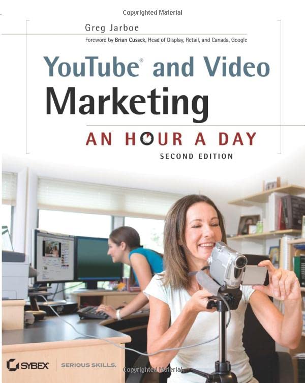 YouTube and Video Marketing: An Hour a Day [Paperback]