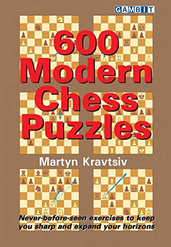 600 Modern Chess Puzzles [Paperback]