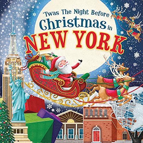 'Twas the Night Before Christmas in New York [Hardcover]