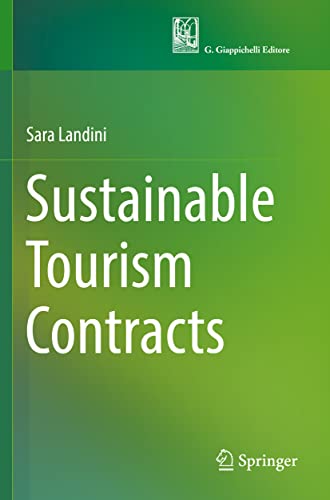 Sustainable Tourism Contracts [Hardcover]