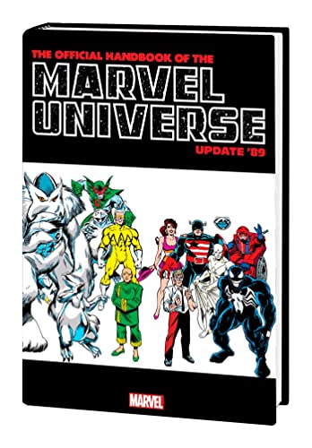 OFFICIAL HANDBOOK OF THE MARVEL UNIVERSE: UPDATE '89 OMNIBUS [Hardcover]