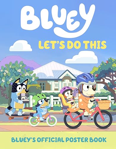 Let's Do This: Bluey's Official Poster Book [Paperback]