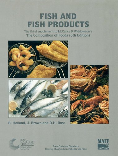 URSULA Fish and Fish Products Supplement to The Composition of Foods [Paperback]