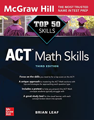 Top 50 ACT Math Skills, Third Edition [Paperback]