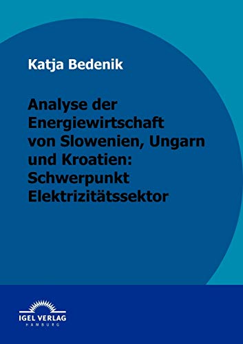 Analyse der Energieirtschaft Von Sloenien, Ungarn und Kroatien  Scherpunkt E [Paperback]