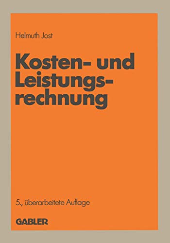 Kosten- und Leistungsrechnung [Paperback]