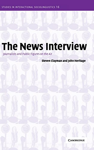 The Nes Intervie Journalists and Public Figures on the Air [Hardcover]