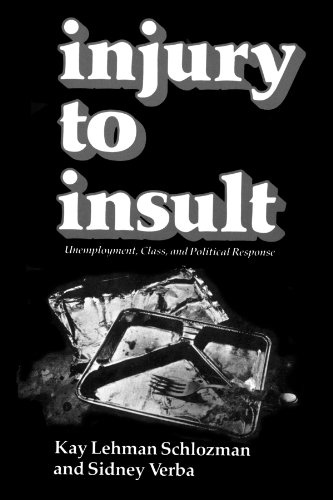 Injury To Insult Unemployment, Class, And Political Response [Paperback]