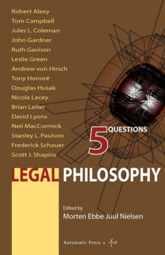 Legal Philosophy 5 Questions [Paperback]