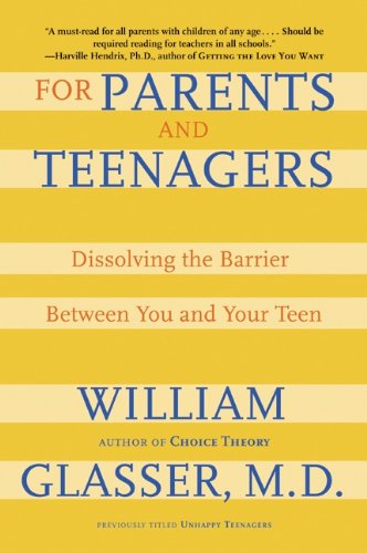 For Parents And Teenagers: Dissolving The Barrier Between You And Your Teen [Paperback]