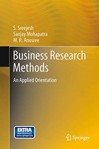 Business Research Methods: An Applied Orientation [Paperback]