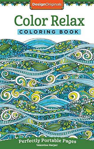 Color Relax Coloring Book: Perfectly Portable Pages [Paperback]