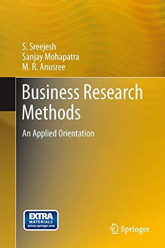 Business Research Methods: An Applied Orientation [Hardcover]