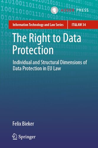 The Right to Data Protection: Individual and Structural Dimensions of Data Prote [Hardcover]