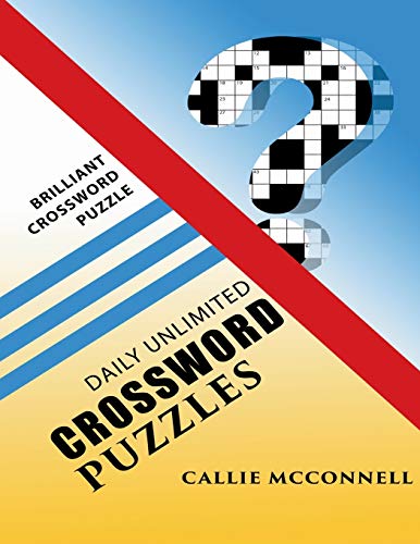 Daily Unlimited Crossord Puzzles Brilliant Crossord Puzzle Book [Paperback]