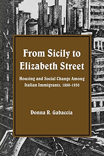 From Sicily To Elizabeth Street Housing And Social Change Among Italian Immigra [Paperback]