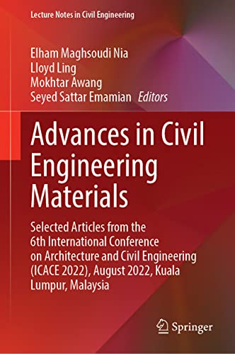 Advances in Civil Engineering Materials: Selected Articles from the 6th Internat [Hardcover]