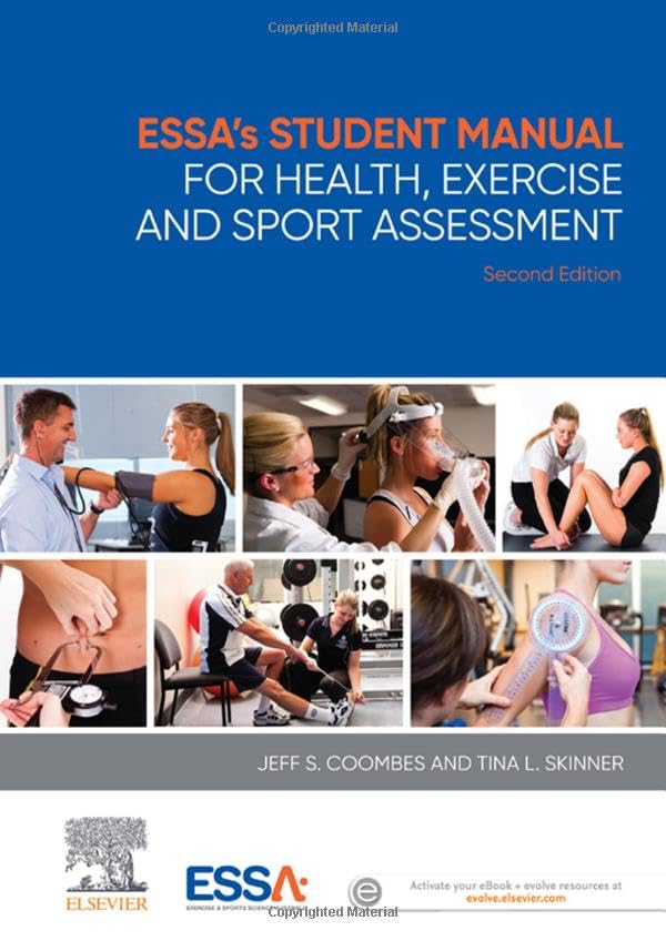 ESSA's Student Manual for Health, Exercise and Sport Assessment [Paperback]