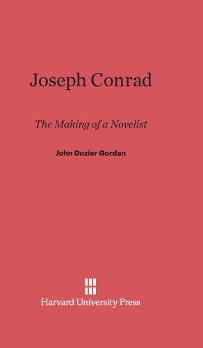 Joseph Conrad  The Making of a Novelist [Hardcover]