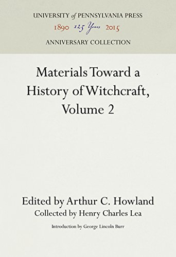 Materials Toard a History of Witchcraft, Volume 2 [Hardcover]