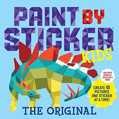 Paint by Sticker Kids, The Original: Create 10 Pictures One Sticker at a Time! ( [Paperback]