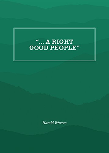 ... A Right Good People  [Paperback]