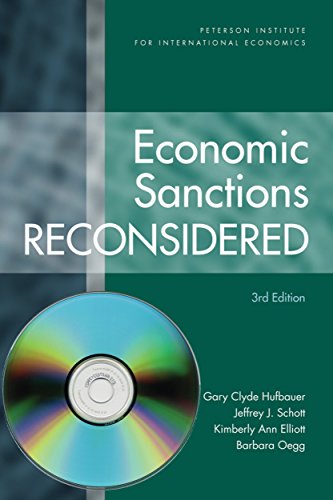 Economic Sanctions Reconsidered [with CD]: [Softcover with CD-ROM] [Mixed media product]