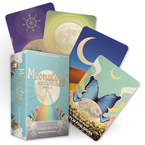 Moonology# Messages Oracle: A 48-Card Deck and Guidebook [Cards]