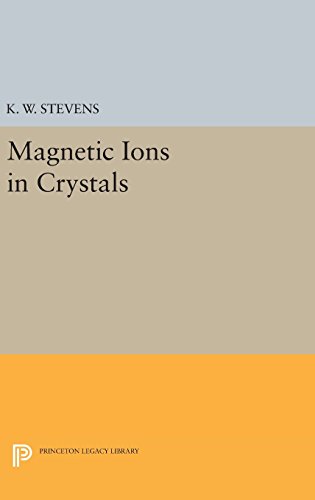 Magnetic Ions in Crystals [Hardcover]