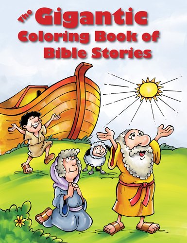 Gigantic Coloring Book of Bible Stories [Paperback]