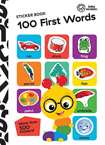 Baby Einstein 100 First Words Sticker Bk [TRADE PAPER         ]