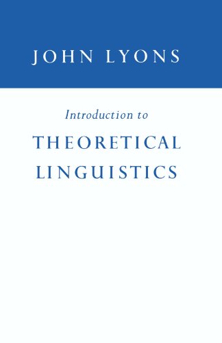 Introduction to Theoretical Linguistics [Paperback]