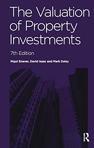 The Valuation of Property Investments [Hardcover]