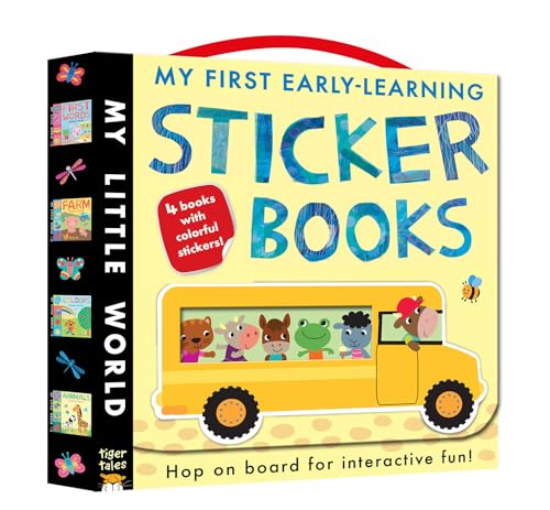 My First Early-Learning Sticker Books Boxed Set [Paperback]