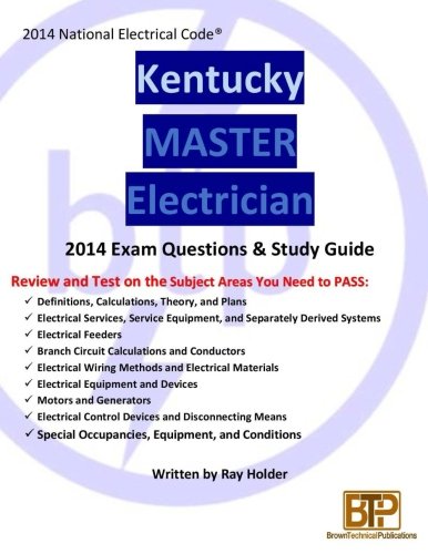 Kentucky 2014 Master Electrician Study Guide [Paperback]