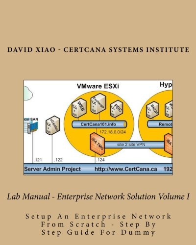 Lab Manual - Enterprise Netork Solution Volume I Setup An Enterprise Netork F [Paperback]