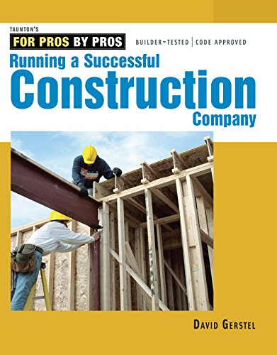 Running a Successful Construction Company [Paperback]