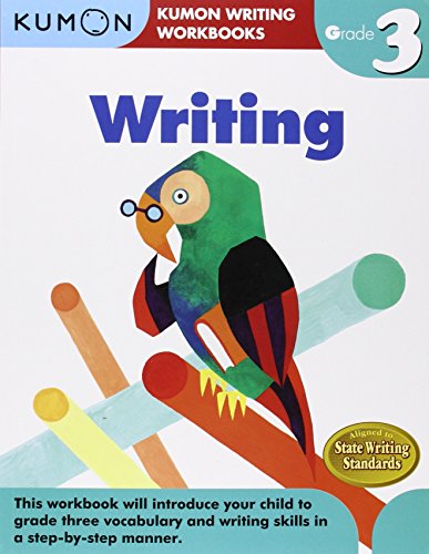 Writing, Grade 3 (kumon Writing Workbooks) [Paperback]