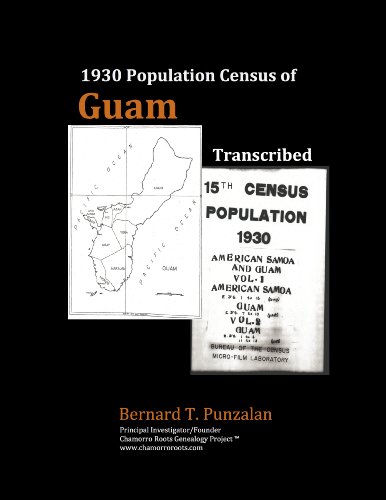 1930 Population Census Of Guam Transcribed [Paperback]